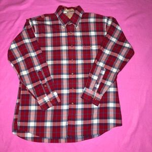 Plaid long sleeve shirt